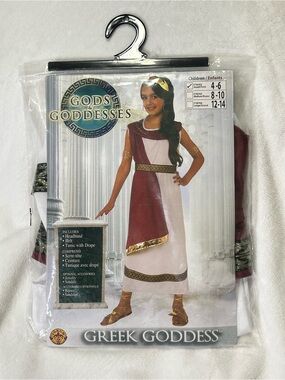 🏛️ Greek Goddess Forum Novelties Girls Costume 🏛️